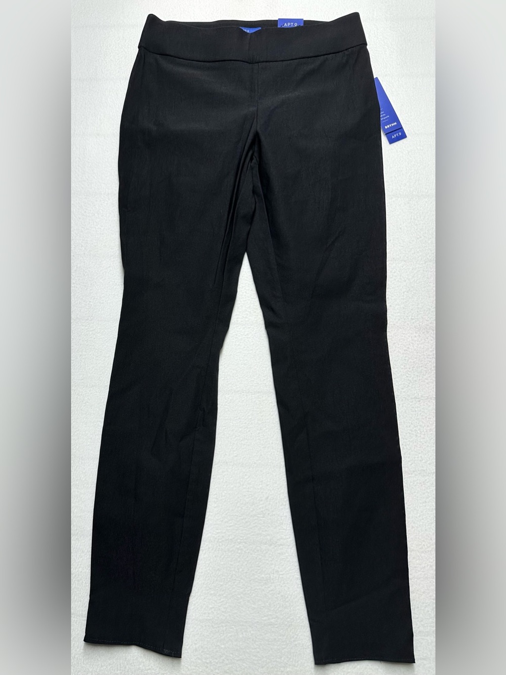 APT. 9 Brynn Women’s Size 8 Black Pull-On Skinny Dress Pants Stretch NWT